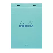 【Rhodia|Basic】輕甜馬卡龍_N&deg;16 上掀式筆記本_A5_橫線_80g_80張_ 天空藍
