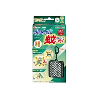 日本金鳥 室內外防蚊掛片150日-隨身款