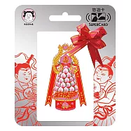 唐葫蘆姑娘Supercard悠遊卡 壽桃卡【受託代銷】