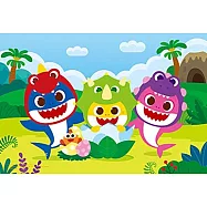 鯊魚寶寶 70片拼圖 (恐龍)