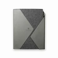 【DATA MATE 萬用手冊】DM-843 山丘莊園 A5尺寸 6孔活頁夾- 亞麻灰