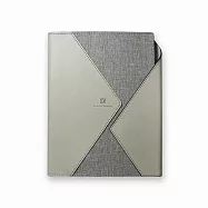 【DATA MATE 萬用手冊】DM-843 山丘莊園 A5尺寸 6孔活頁夾- 灰色