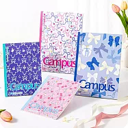KOKUYO Campus加藤木蝴蝶結點筆記本8mm點線- B5(4入)