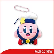 任天堂授權周邊 OST 卡比海軍風玩偶吊飾(星之卡比系列)