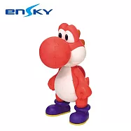 【日本正版授權】耀西 3D 立體拼圖 45片 3D拼圖 公仔/模型 瑪利歐/超級瑪利 - 紅色款