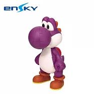 【日本正版授權】耀西 3D 立體拼圖 45片 3D拼圖 公仔/模型 瑪利歐/超級瑪利 - 紫色款