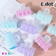【E.dot】韓式空氣瀏海懶人髮捲 -3入 紫色