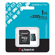 金士頓 Kingston 1TB 200MB/s U3 microSDXC UHS-I V30 A2 記憶卡 SDCG4/1TB