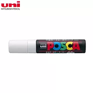 UNI POSCA 壓克力水性筆 極太角芯 白