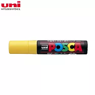 UNI POSCA 壓克力水性筆 極太角芯 黃