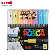 UNI POSCA 壓克力水性筆 極細 8色組 B