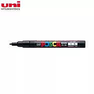 UNI POSCA 壓克力水性筆 細字丸芯 黑