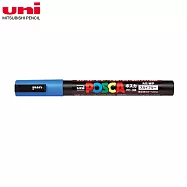 UNI POSCA 壓克力水性筆 細字丸芯 天空藍