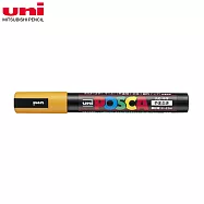 UNI POSCA 壓克力水性筆 中字丸芯 橘黃