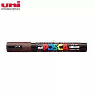 UNI POSCA 壓克力水性筆 中字丸芯 深茶