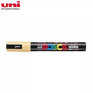 UNI POSCA 壓克力水性筆 中字丸芯 淡橘