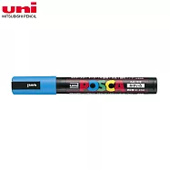 UNI POSCA 壓克力水性筆 中字丸芯 淺藍