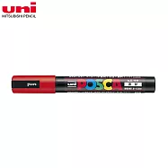 UNI POSCA 壓克力水性筆 中字丸芯 紅