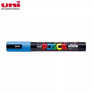 UNI POSCA 壓克力水性筆 中字丸芯 天空藍