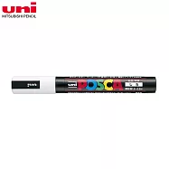 UNI POSCA 壓克力水性筆 中字丸芯 白