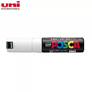 UNI POSCA 壓克力水性筆 太字角芯 白