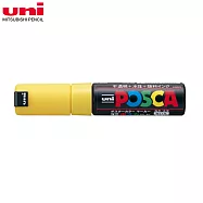 UNI POSCA 壓克力水性筆 太字角芯 黃