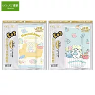 (2款1包)哈哈 閃亮環保卡通書套 加寬型(新課綱課本適用) 毛毯熊