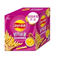 【Lay&rsquo;s 樂事】鮮切脆薯(18gX4包) 香甜蜂蜜芥末 香甜蜂蜜芥末