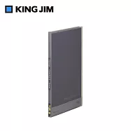 【KING JIM】Simplease透明資料夾 20頁/ 灰色