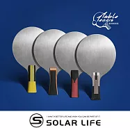 Solar Life 索樂生活 不銹鋼重量訓練桌球拍/肌力乒乓球鐵拍.桌球負重拍 鐵球拍 桌球練功拍 乒乓球重拍 金屬球拍