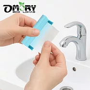 【OMORY】便攜花香隨身長條皂紙- 藍色(百合花香)