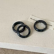 【水星記】順風順水八方來財天然水晶戒指_美規#ˊ6 (44020) _黑水晶