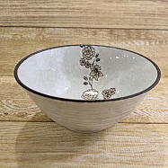 【日本野田】美濃燒|花繫 陶瓷餐碗15cm