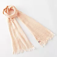 【日本ORIM今治毛巾】四季彩 輕柔純棉 今治薄圍巾 ‧ 淡櫻