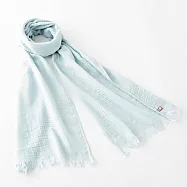 【日本ORIM今治毛巾】四季彩 輕柔純棉 今治薄圍巾 ‧ 水藍