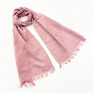 【日本ORIM今治毛巾】四季彩 輕柔純棉 今治薄圍巾 ‧ 紅梅