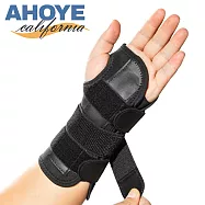 【AHOYE】超透氣2+1加壓支撐護腕 (運動護具 家事護腕 媽媽手 滑鼠手) 左手