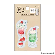 【日本UN TROIS CINQ】TOCOROCOMUGI 牢固黏貼便利貼(裁型款) ‧ S/蘇打汽水貓