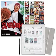 BooksPad灌籃高手優惠四件組 | 閱讀器+電子書大全套+保護殼+黑筆