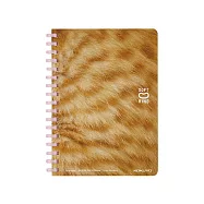 KOKUYO Campus軟線圈10週年限定筆記本方眼 A6-橘貓