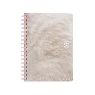 KOKUYO Campus軟線圈10週年限定筆記本方眼 A6-白貓