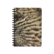 KOKUYO Campus軟線圈10週年限定筆記本方眼 A6-虎斑貓