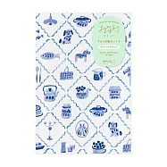 MIDORI Yuru Log筆記本B6- 藍色北歐