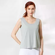 【ST.MALO】植萃生物基冰沁透氧女背心-2561WV- L 比利時灰