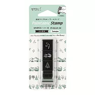 MIDORI 浸透滾輪印章- 山景