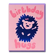 【Joyful】Cute Hedgehog 生日卡