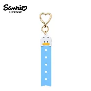 【日本正版授權】三麗鷗 造型鑰匙圈 吊飾 包包吊飾/文字遊戲/名牌吊飾 - 貝克鴨