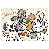 Disney 貓貓狗狗(1)拼圖108片