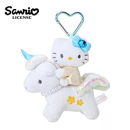 【日本正版授權】凱蒂貓 天馬系列 玩偶吊飾 吊飾/娃娃/絨毛玩偶 Hello Kitty