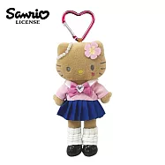 【日本正版授權】凱蒂貓 長腿系列 玩偶吊飾 吊飾 娃娃/絨毛玩偶 Hello Kitty - C款